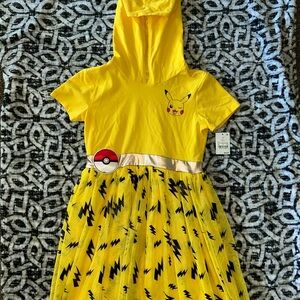 Pokemon Yellow Pikachu Kids Formal Dress
